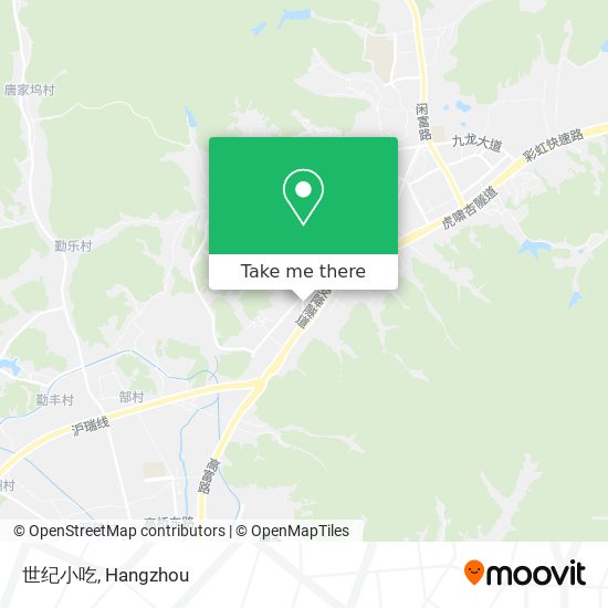 世纪小吃 map
