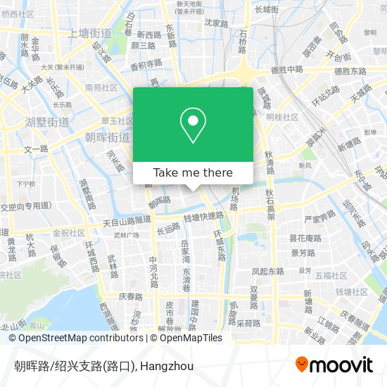 朝晖路/绍兴支路(路口) map