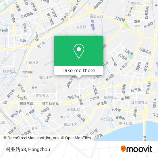科业路68 map