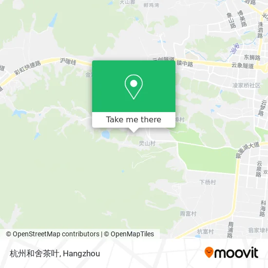 杭州和舍茶叶 map