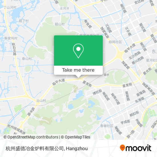 杭州盛德冶金炉料有限公司 map