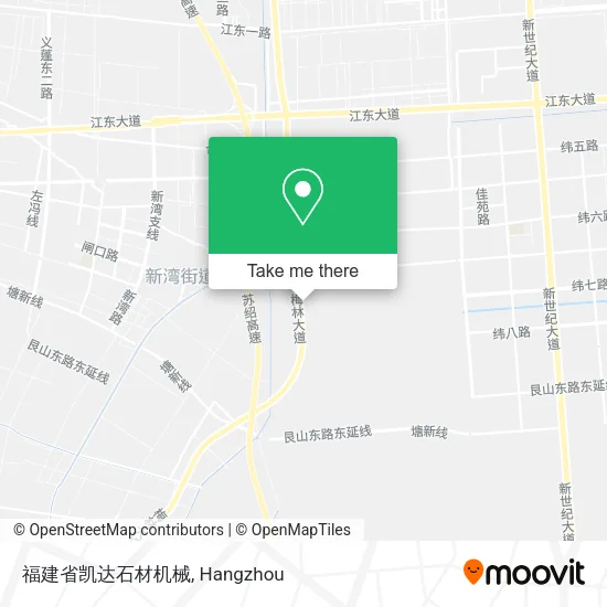 福建省凯达石材机械 map