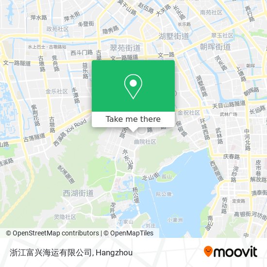 浙江富兴海运有限公司 map