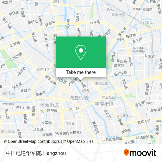 中国电建华东院 map