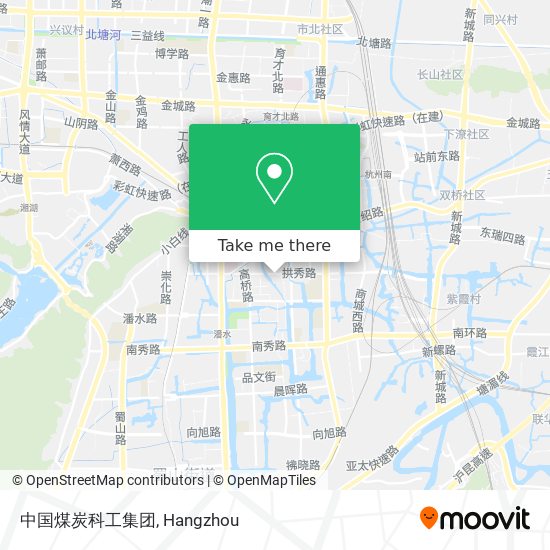 中国煤炭科工集团 map