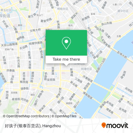 好孩子(银泰百货店) map