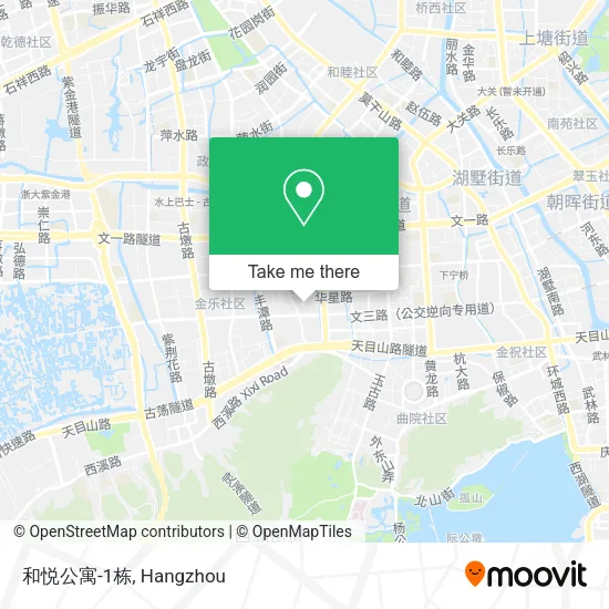 和悦公寓-1栋 map