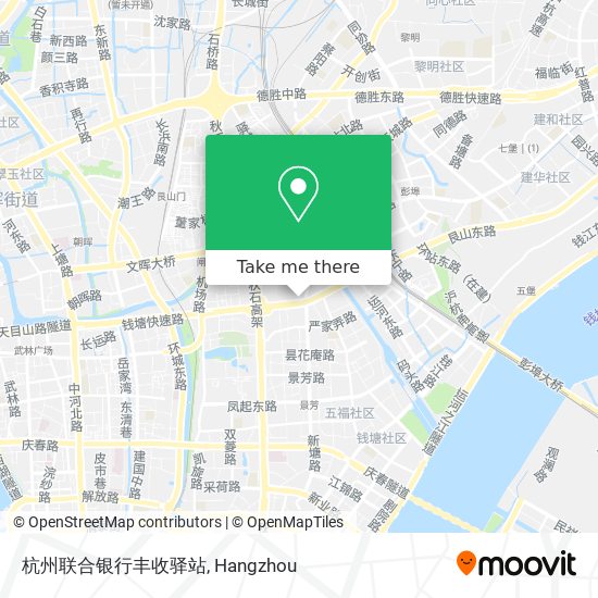 杭州联合银行丰收驿站 map