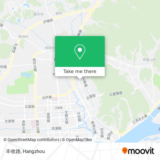 丰收路 map