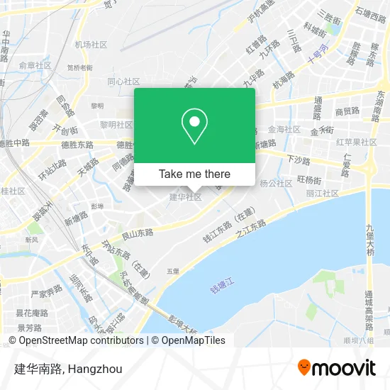 建华南路 map