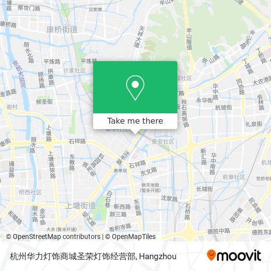 杭州华力灯饰商城圣荣灯饰经营部 map