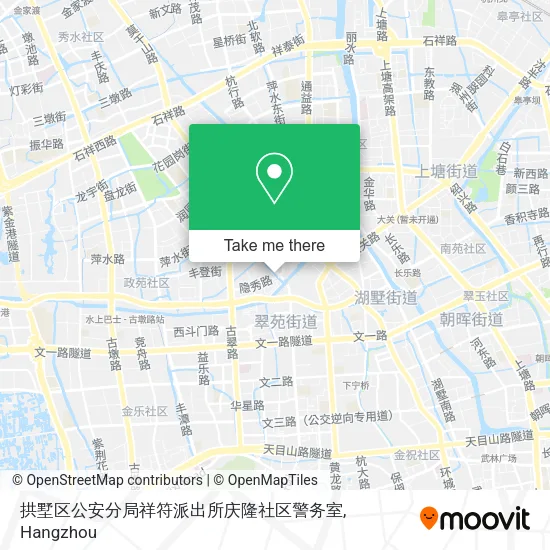 拱墅区公安分局祥符派出所庆隆社区警务室 map