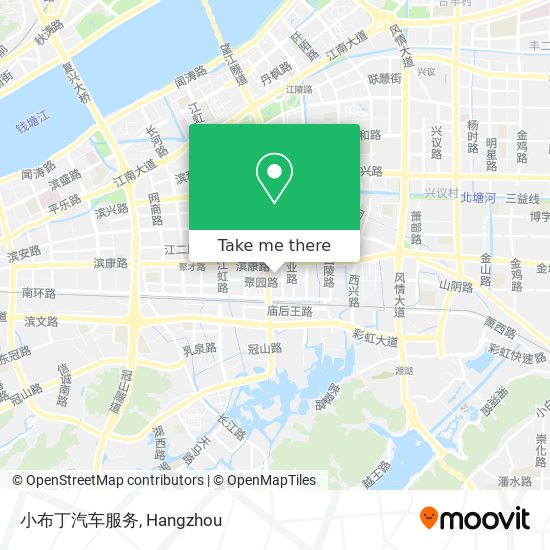 小布丁汽车服务 map