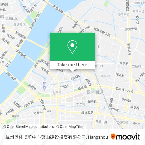 杭州奥体博览中心萧山建设投资有限公司 map