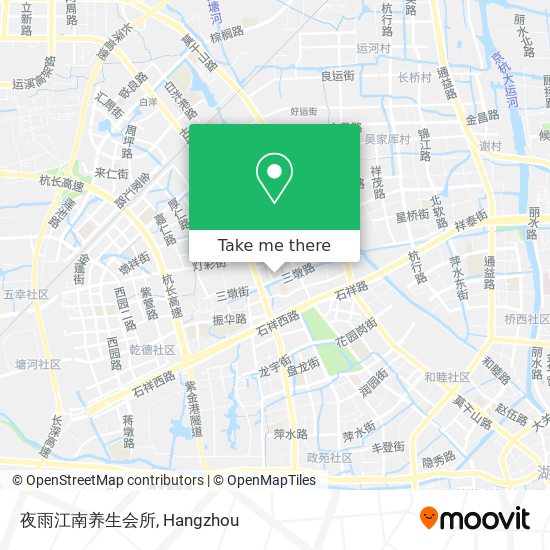 夜雨江南养生会所 map