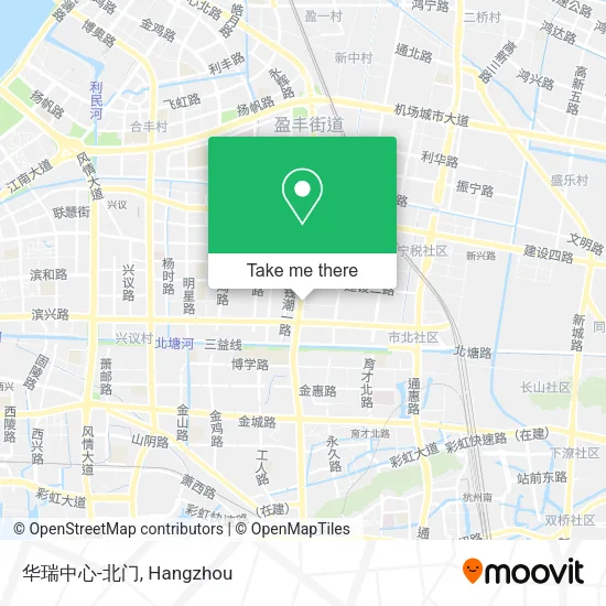 华瑞中心-北门 map