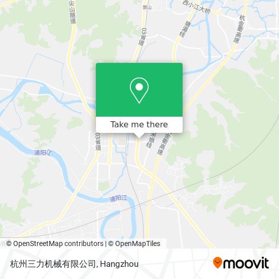 杭州三力机械有限公司 map