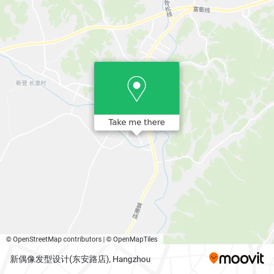新偶像发型设计(东安路店) map