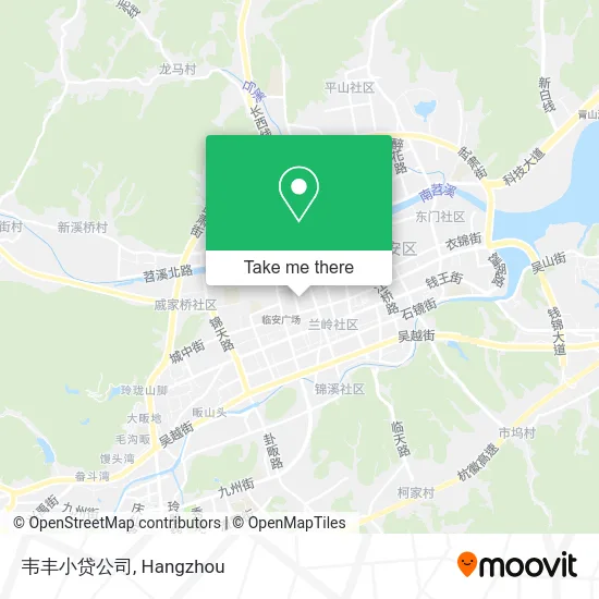 韦丰小贷公司 map