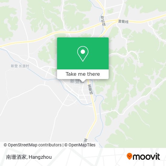南珊酒家 map