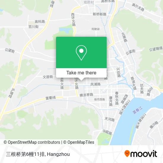 三根桥第6幢11排 map