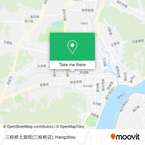 三根桥土菜馆(三根桥店) map