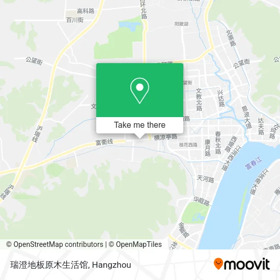 瑞澄地板原木生活馆 map