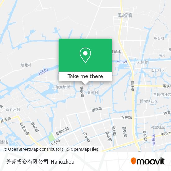芳超投资有限公司 map