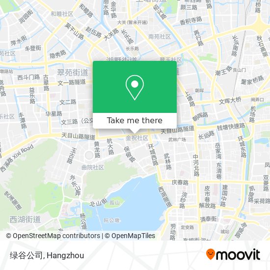 绿谷公司 map