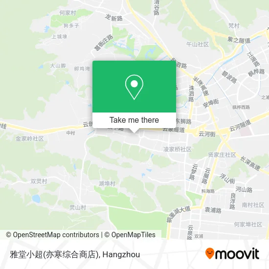 雅堂小超(亦寒综合商店) map