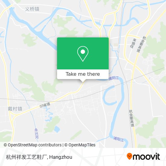 杭州祥发工艺鞋厂 map