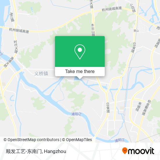 顺发工艺-东南门 map
