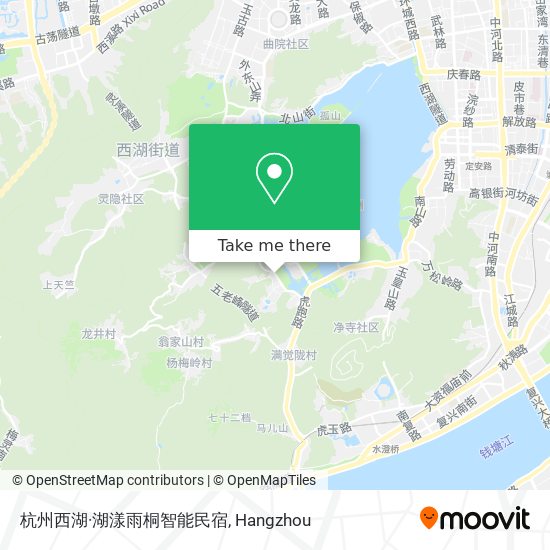 杭州西湖·湖漾雨桐智能民宿 map