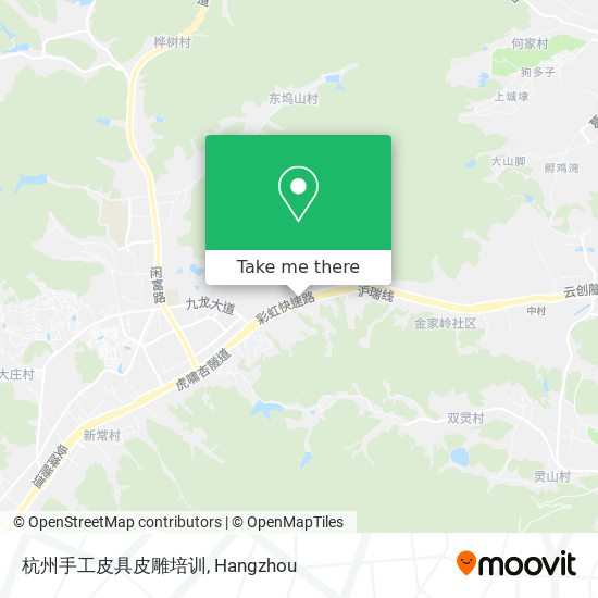 杭州手工皮具皮雕培训 map
