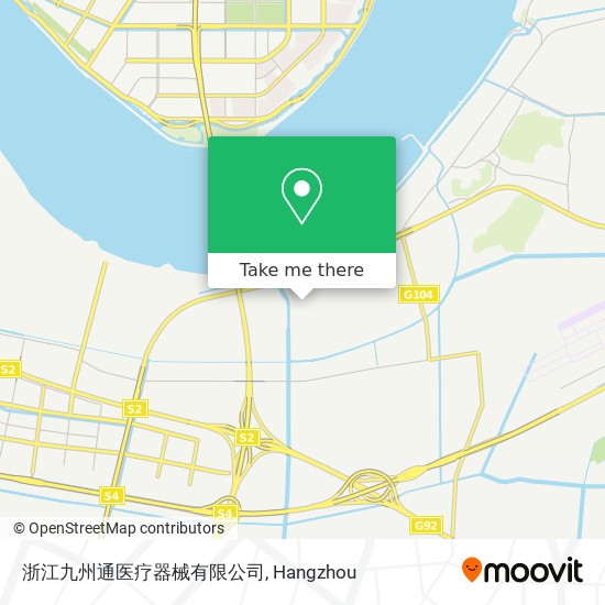浙江九州通医疗器械有限公司 map