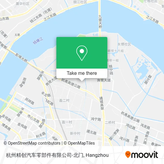 杭州精创汽车零部件有限公司-北门 map