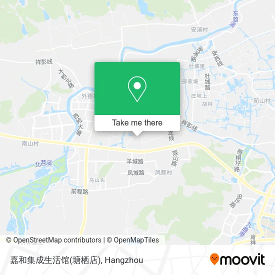嘉和集成生活馆(塘栖店) map