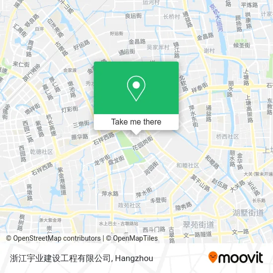 浙江宇业建设工程有限公司 map