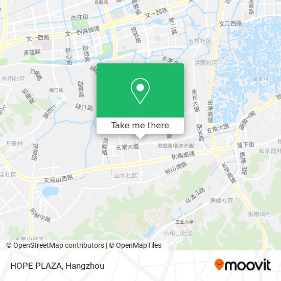 HOPE PLAZA map