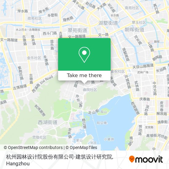 杭州园林设计院股份有限公司-建筑设计研究院 map