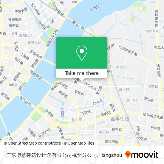广东博意建筑设计院有限公司杭州分公司 map