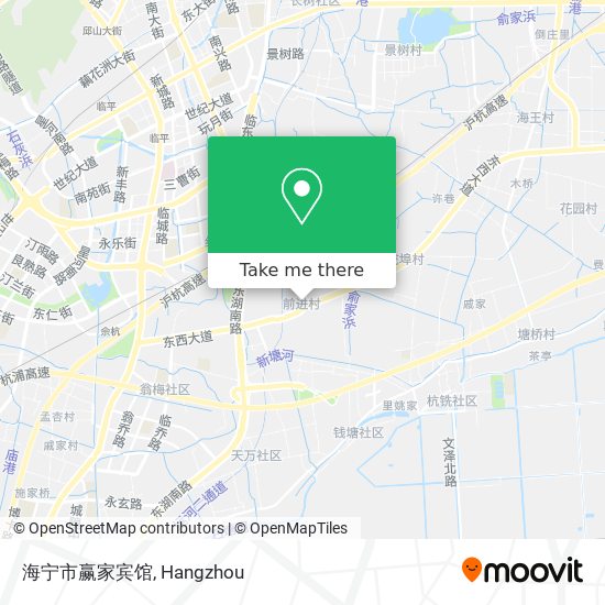 海宁市赢家宾馆 map