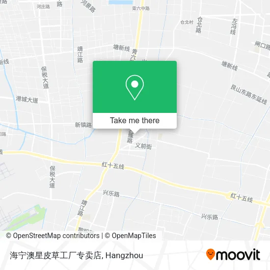 海宁澳星皮草工厂专卖店 map