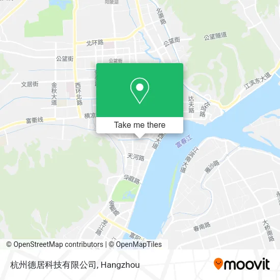 杭州德居科技有限公司 map