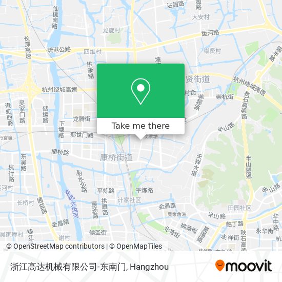 浙江高达机械有限公司-东南门 map
