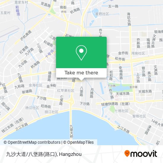 九沙大道/八堡路(路口) map