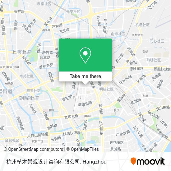 杭州植木景观设计咨询有限公司 map