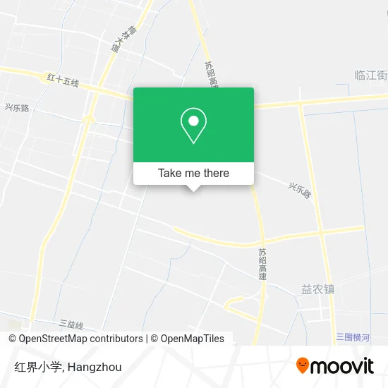 红界小学 map