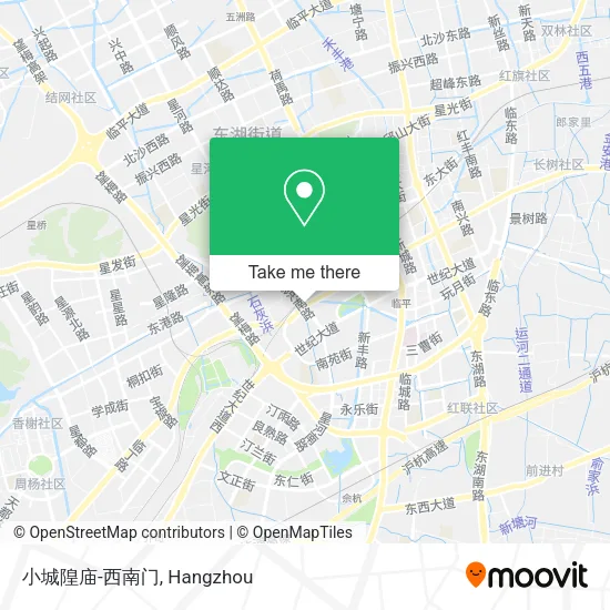 小城隍庙-西南门 map