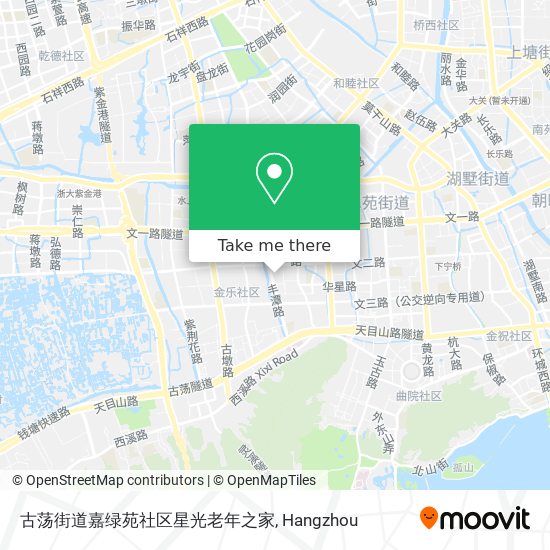 古荡街道嘉绿苑社区星光老年之家 map